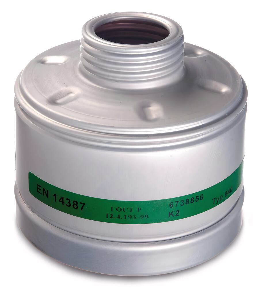 Dräger respirat. filter Rd40 connection, K2, 1 unit(s) - Luminix Health