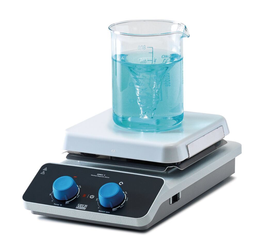 Heating and magnetic stirrers, AREC 7, 100 to 1500/min, 15 l, 1 unit(s) - Luminix Health