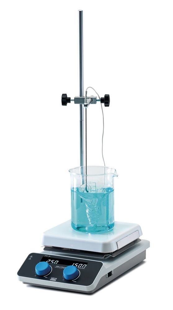 Heating and magnetic stirrers, AREC 7 Dig., 15l, up to 550°C, 1500/min, - Luminix Health