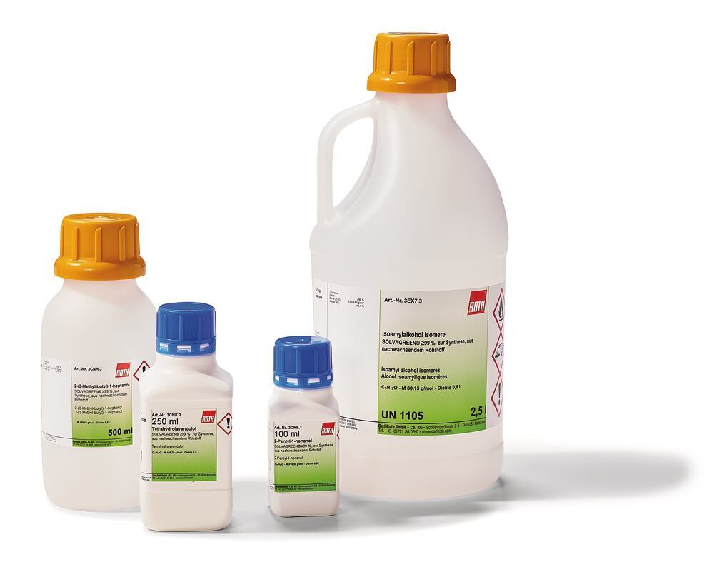 Tetrahydrolavandulol, SOLVAGREEN® min. 97 %, for synthesis, 100 ml, plastic - Luminix Health