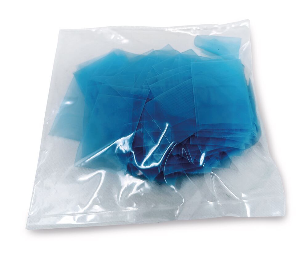 Biopsy bag, blue, Nylon, antistatic, 1000 unit(s) - Luminix Health