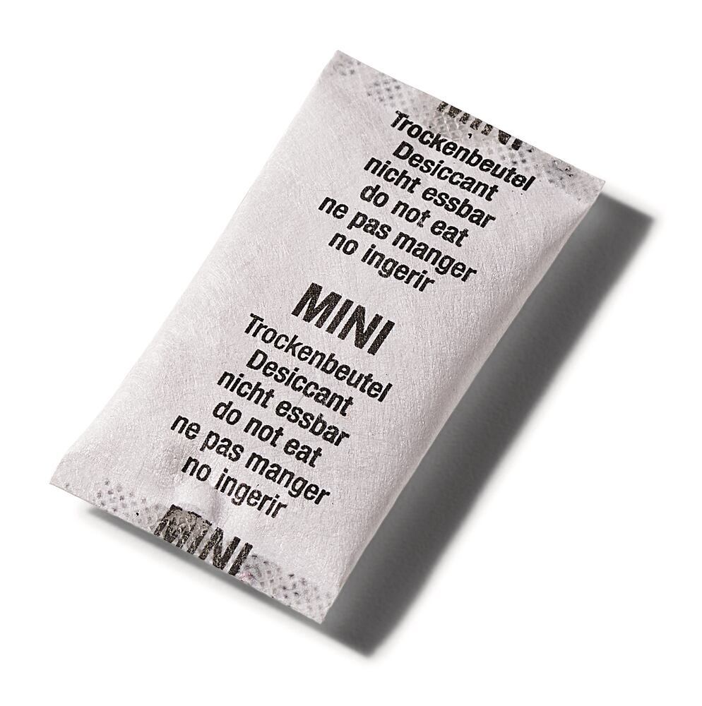 Desiccant bags - silica gel white, Ph. Eur., Tyvek, 3 g (23 x 58 mm) 500 bags - Luminix Health