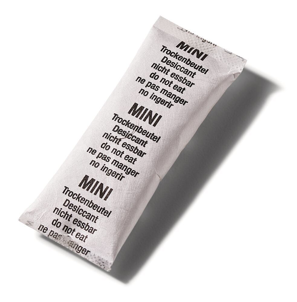 Desiccant bags - silica gel white, Ph. Eur., Tyvek, 200 unit(s), plastic - Luminix Health