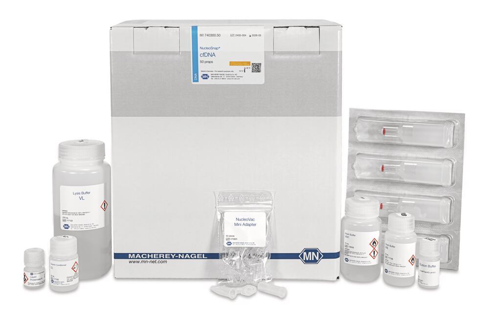 NucleoSnap cfDNA kit for cell-free DNA from plasma, 50 Preps