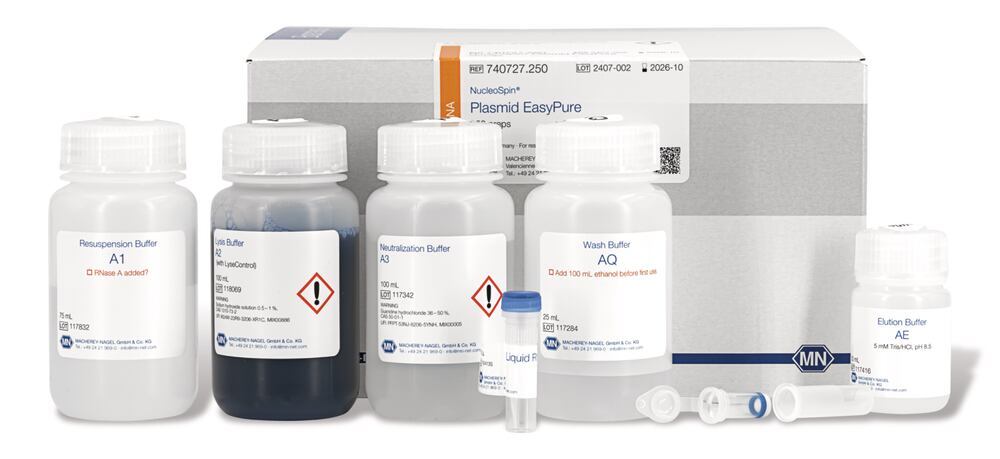 NucleoSpin Plasmid EasyPure, Mini kit for easy plasmid DNA purification
