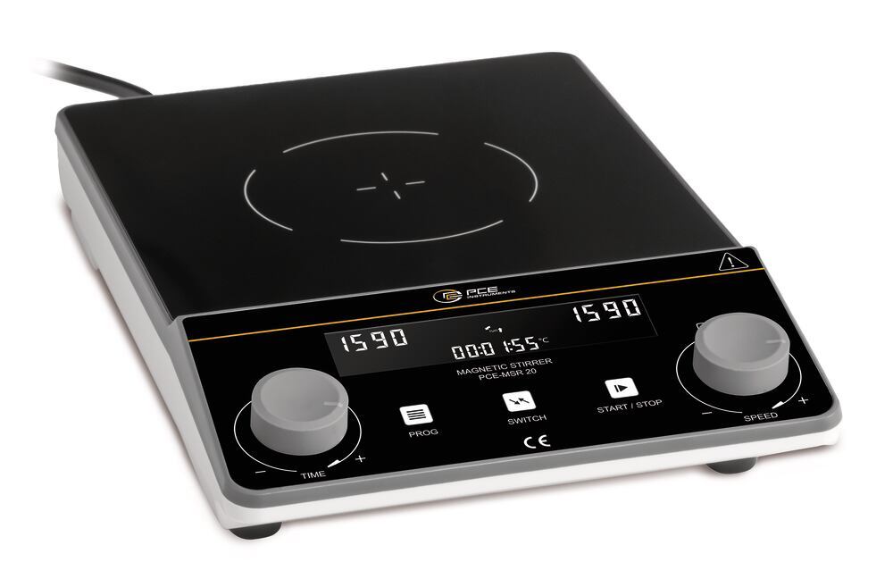 Heating and magnetic stirrer MSR 20, 100-1600/min, 5 l, 1 unit(s) - Luminix Health
