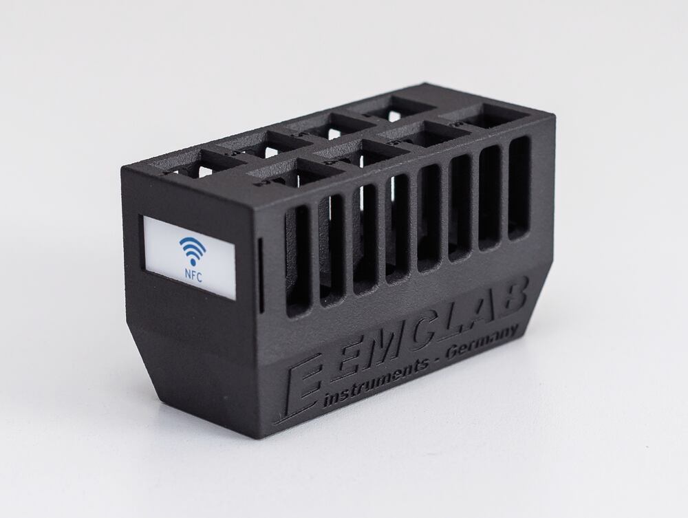 Cuv. hldr accessories 8-posit., 10x10mm, for EMC series with Quick Change - Luminix Health