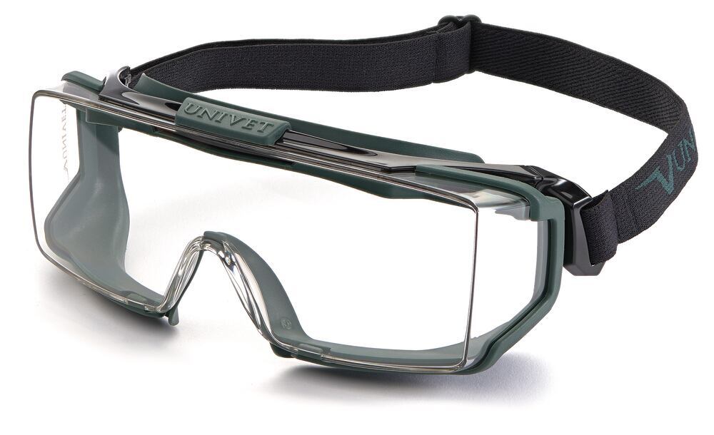 5X2 Advanced Goggle over glasses, clear, UV pr. filter, TPE seal, headband - Luminix Health