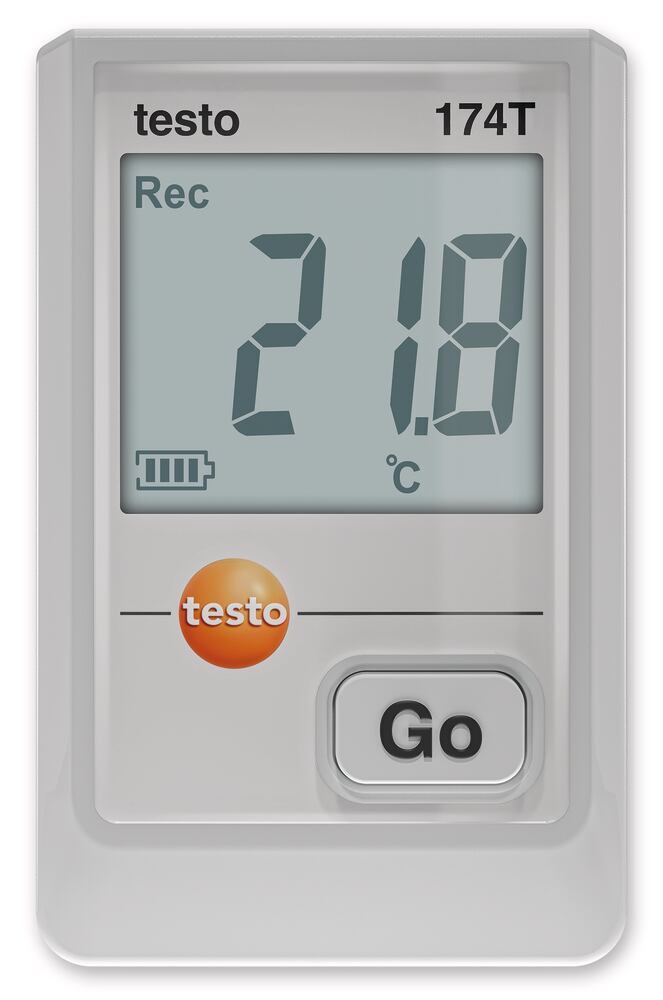 Data logger testo 174 T, with USB-C and PC software, 1 unit(s) - Luminix Health