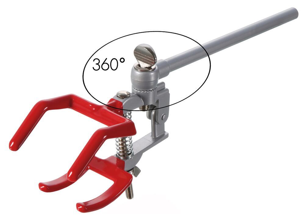 Die-cast zinc cooler clamp, Clamping range 0-80 mm, 1 unit(s) - Luminix Health