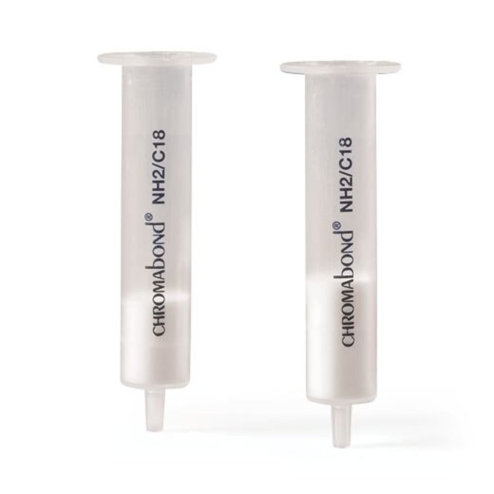 SPE-Polypropylene column CHROMABOND®, NH2/C18, 6ml vol.,abs. weight 500/1000mg - Luminix Health