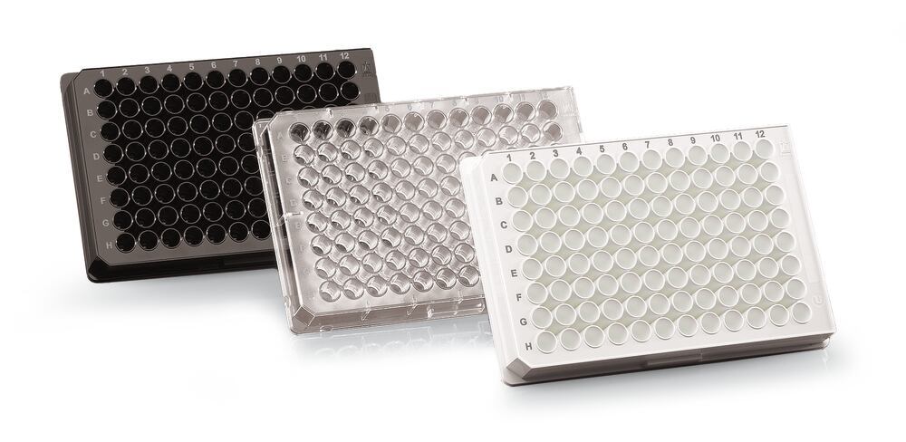 Microtitration plates pureGradeTM S, 350 µl/well, F-profile, 100 unit(s) - Luminix Health