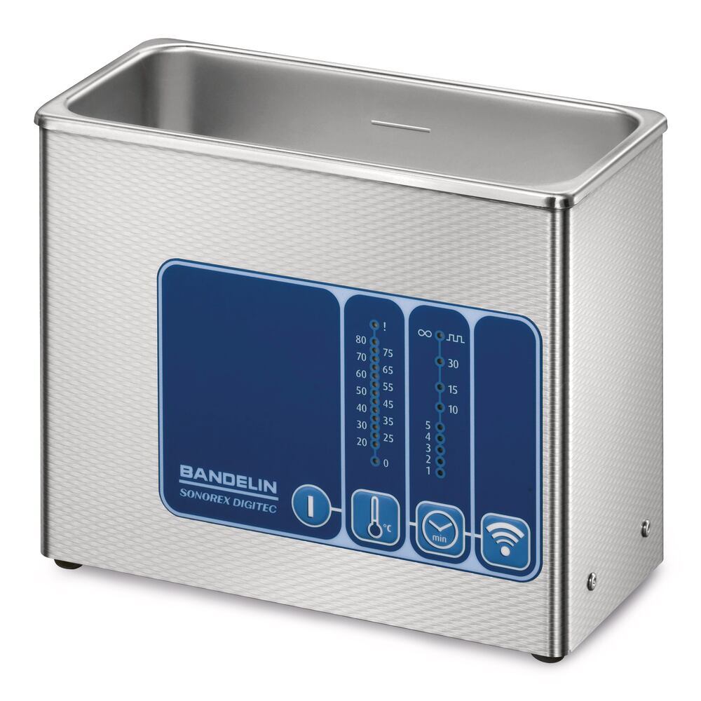 Ultrasonic compact bath SONOREX DIGITEC, DT 31 H, volume 0.9 l, 1 unit(s) - Luminix Health