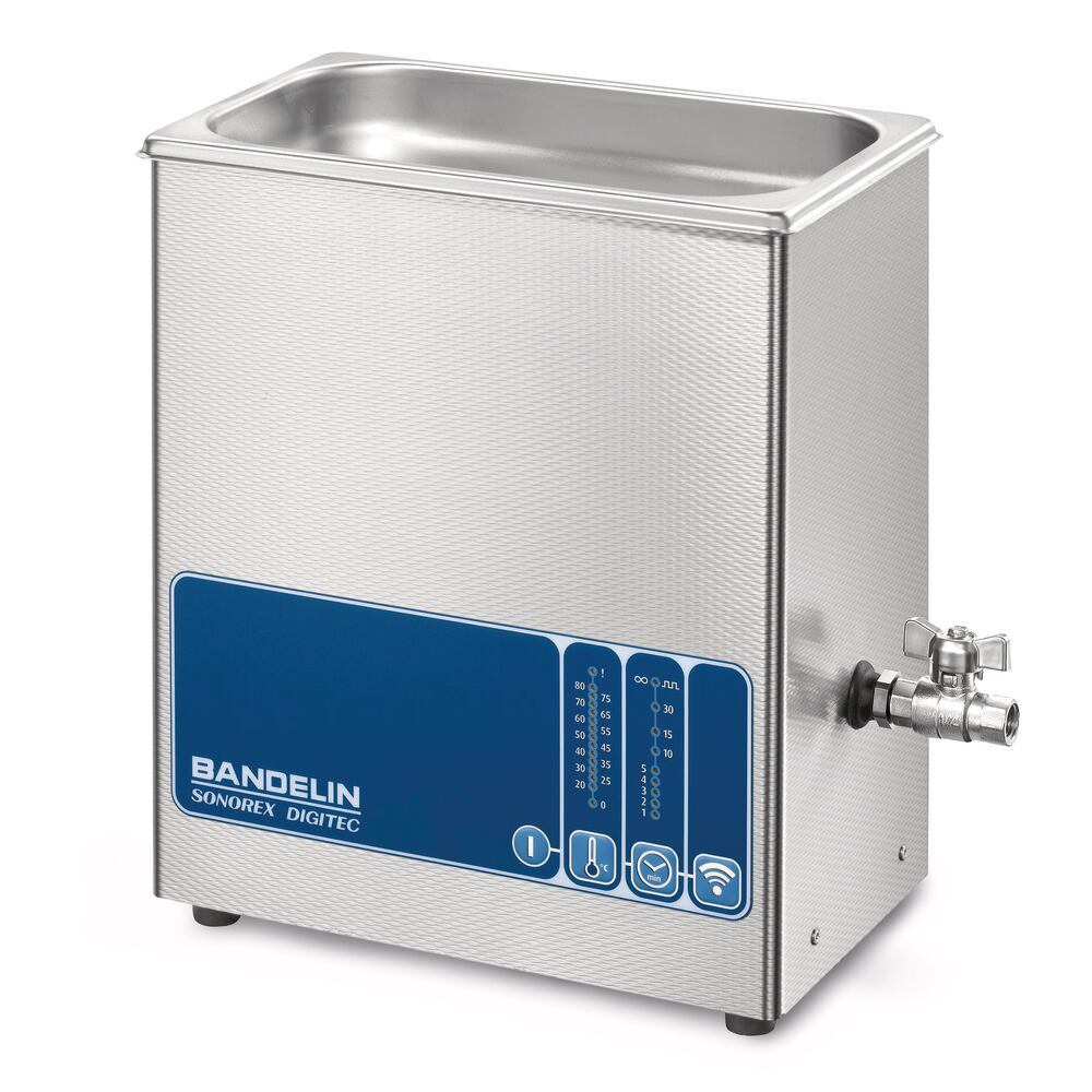 Ultrasonic compact bath SONOREX DIGITEC, DT 103 H, volume 4 l, 1 unit(s) - Luminix Health