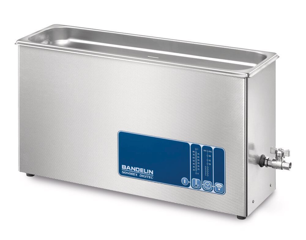 Ultrasonic compact bath SONOREX DIGITEC, DT 156 BH, volume 9 l, 1 unit(s) - Luminix Health
