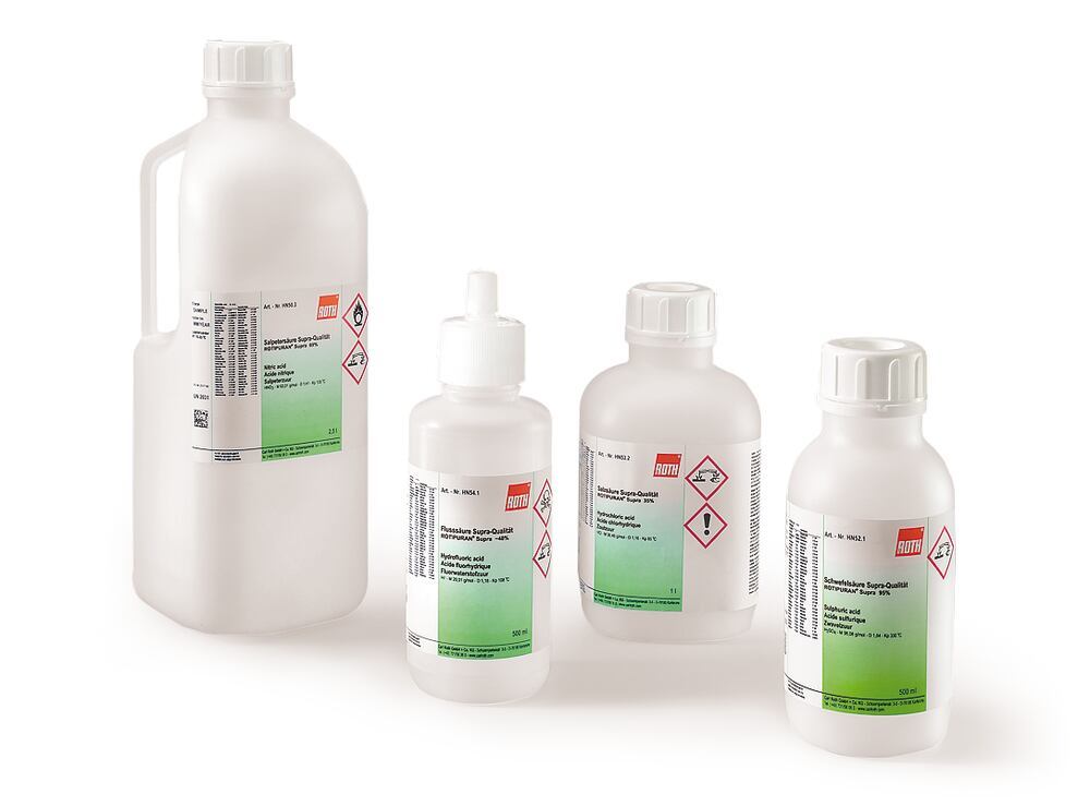 Ammonia solution , ROTIPURAN® Supra 20 %, 500 ml, HDPE - Luminix Health