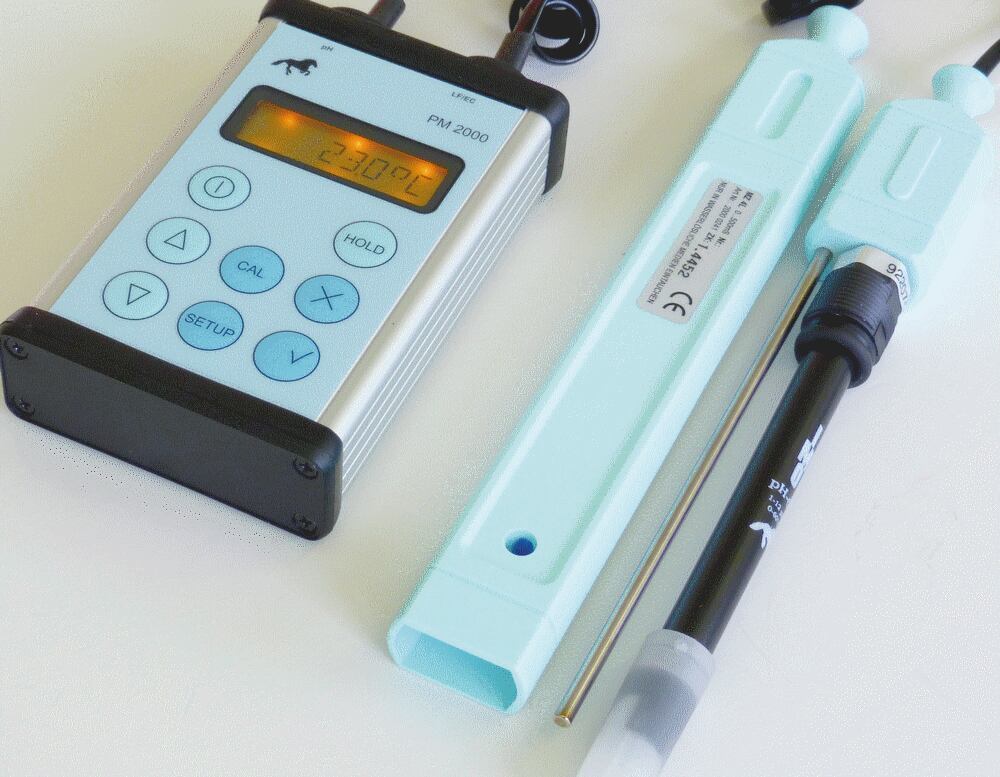 Combined measuring devices PM 2000 set, incl. pH/Redox-measuring pre-amplifier - Luminix Health