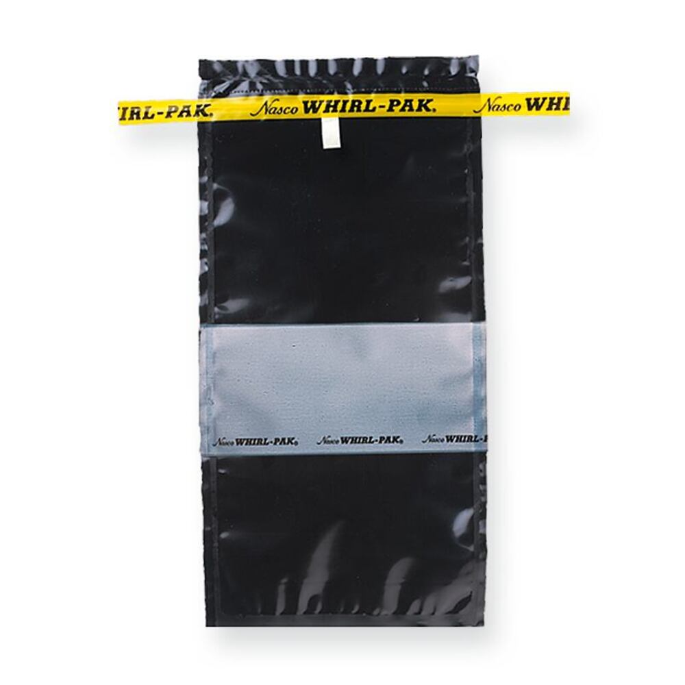Liquid sample bags, black, 532 ml, LDPE, sterile, W 115 x H 230 mm, 500 unit(s) - Luminix Health