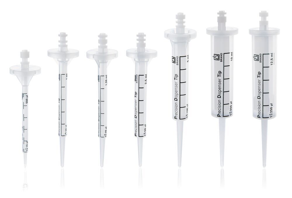 PD-Tip-Set, je 20 PD-Tips, 0,5, 1,25, 2,5, 5, 10 und 12,5 ml, 1 set - Luminix Health