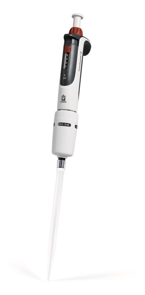 Microlitre pipette Transferpette® S, 1-channel, variable, D-5000, 500-5000 µl - Luminix Health