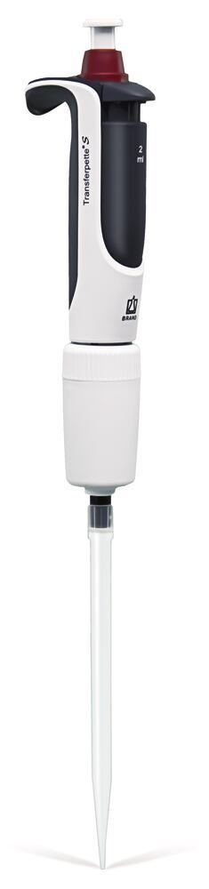 Microlitre pipette Transferpette® S, 1-channel, fixed, F-2000, 2000 µl - Luminix Health