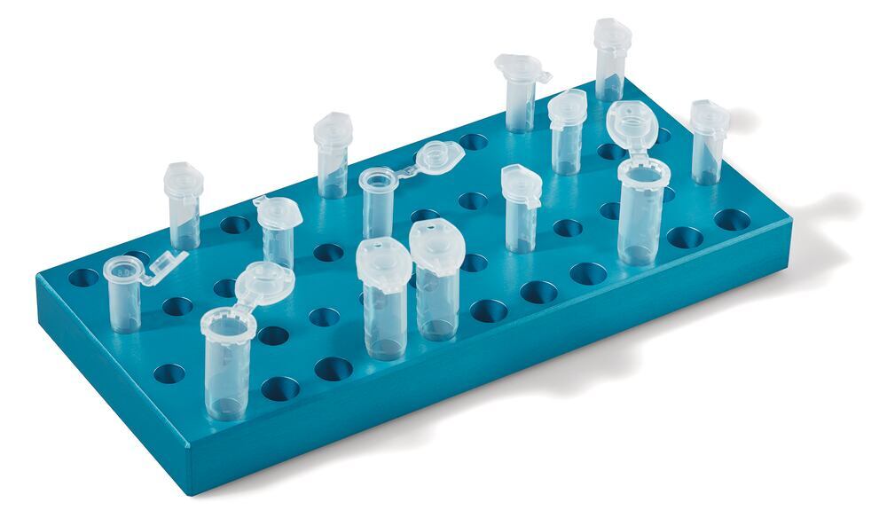 Rotilabo®-Alu. rack 5, 36/11 slots, for 0.5/1.5 ml centrifuge tubes, 1 unit(s) - Luminix Health