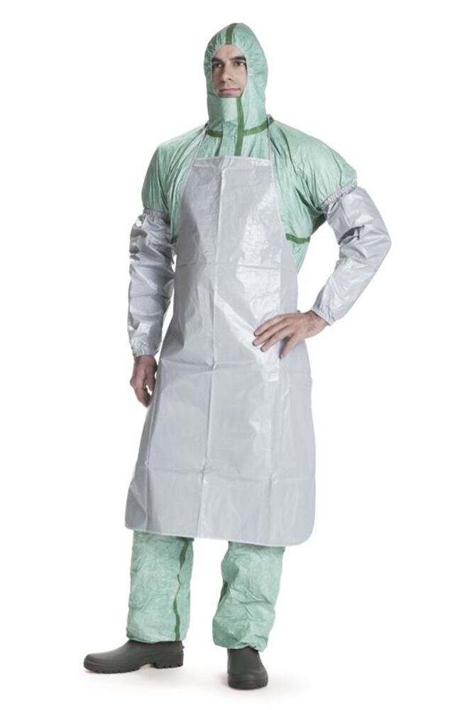 TYCHEM® 6000 F-apron, grey, Cat. III, 5 unit(s) - Luminix Health