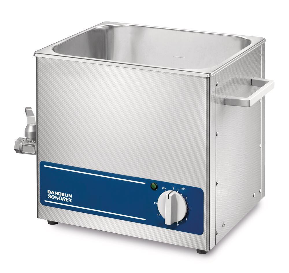 Ultrasonic compact bath SONOREX SUPER, RK 510, volume 9.7 l, 1 unit(s) - Luminix Health