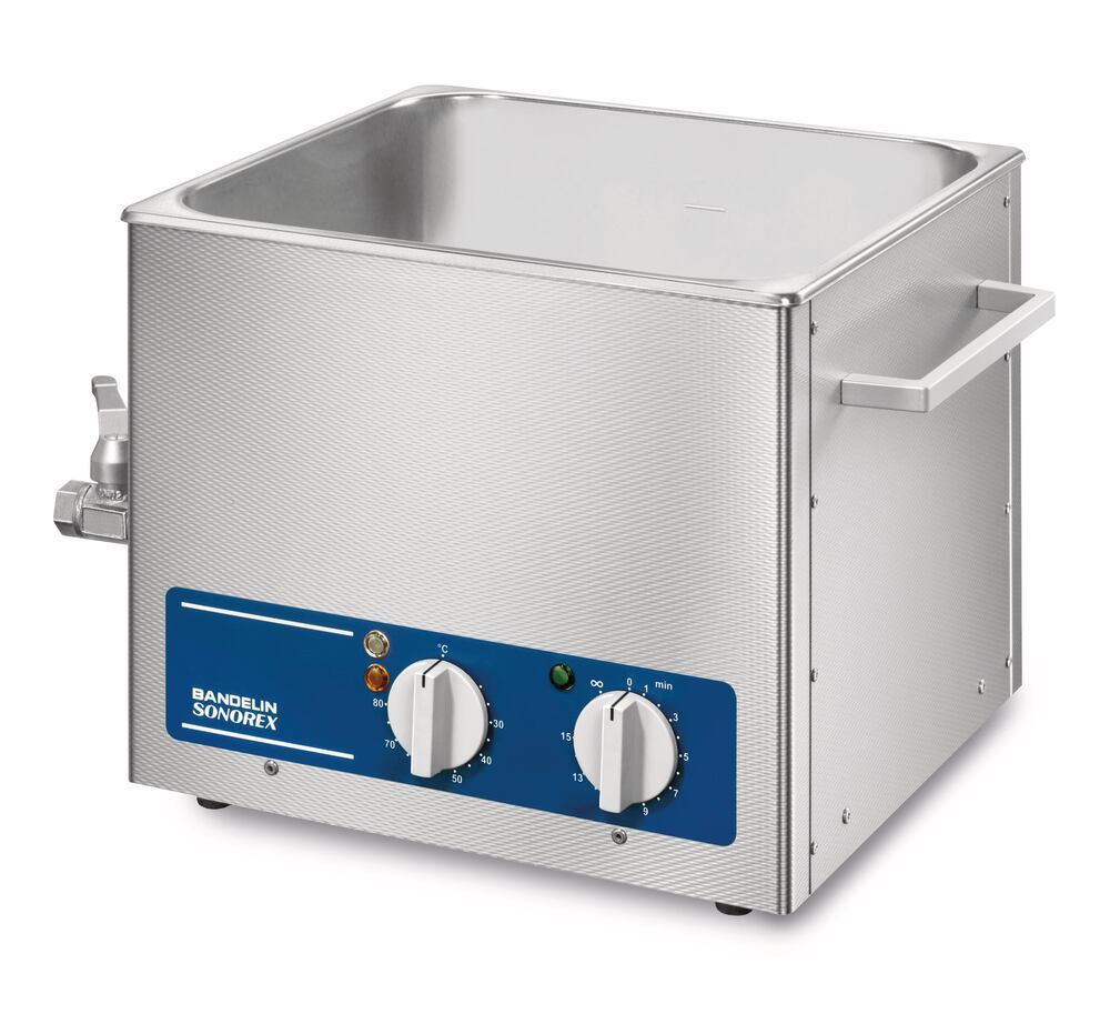 Ultrasonic compact bath SONOREX SUPER, RK 514 H, volume 13.5 l, 1 unit(s) - Luminix Health