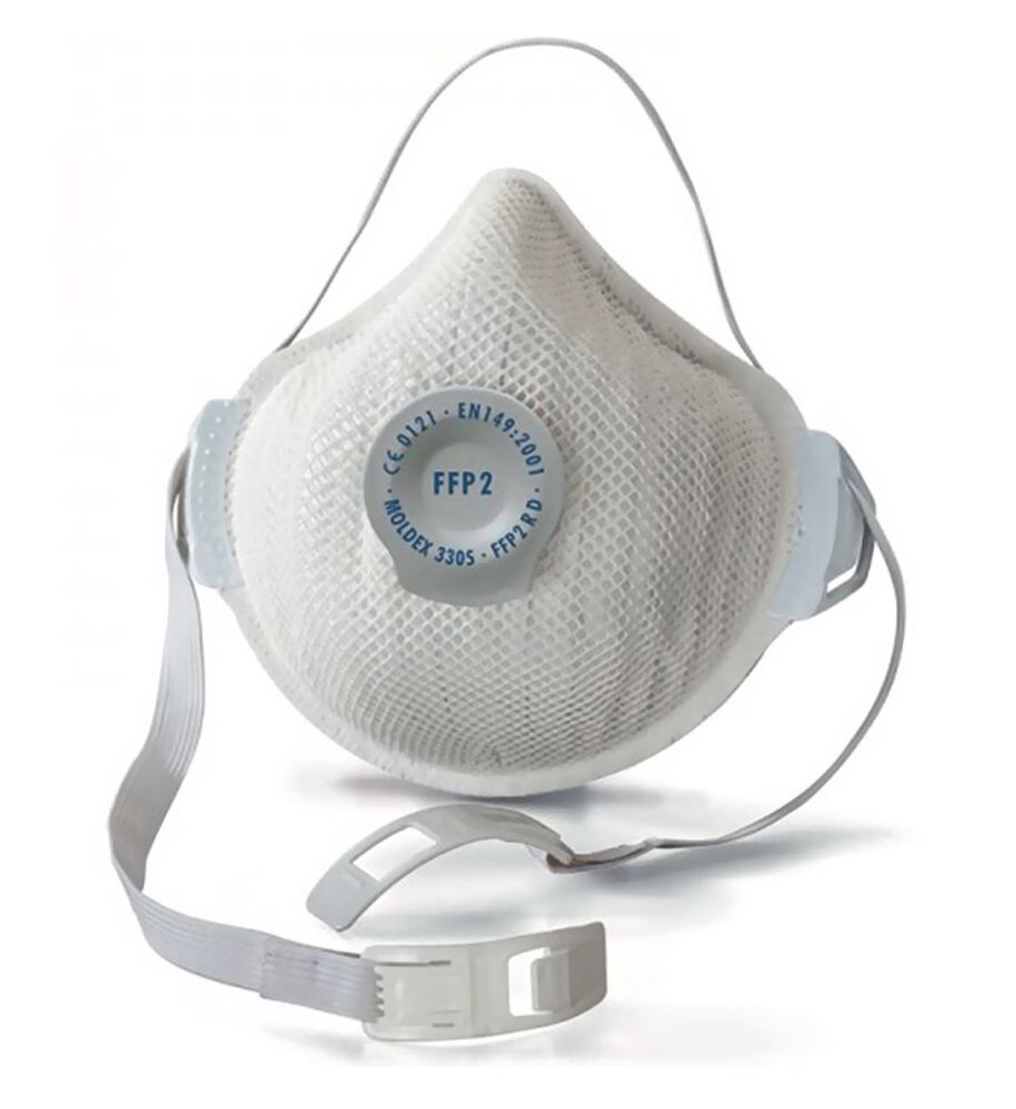 Fine dust masks Air Plus 3305, Size M/L, FFP2 R D with Klimaventil, 5 unit(s) - Luminix Health