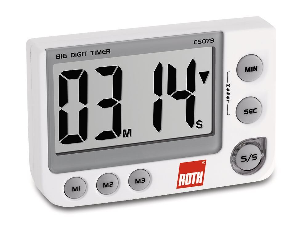 ROTILABO®-microchronometer, incl. batt., L 90 x W 60 x D 20 mm, 1 unit(s) - Luminix Health