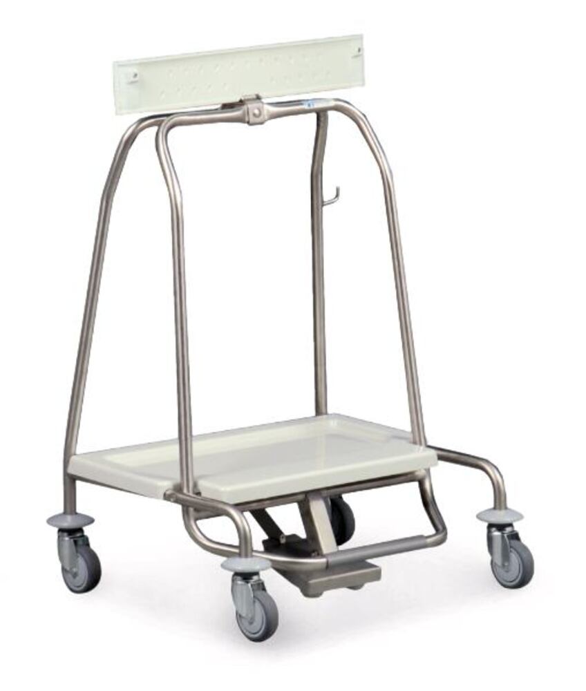Waste collectors clappy, stainless steel, 6.5 kg, 40 l, 1 unit(s) - Luminix Health