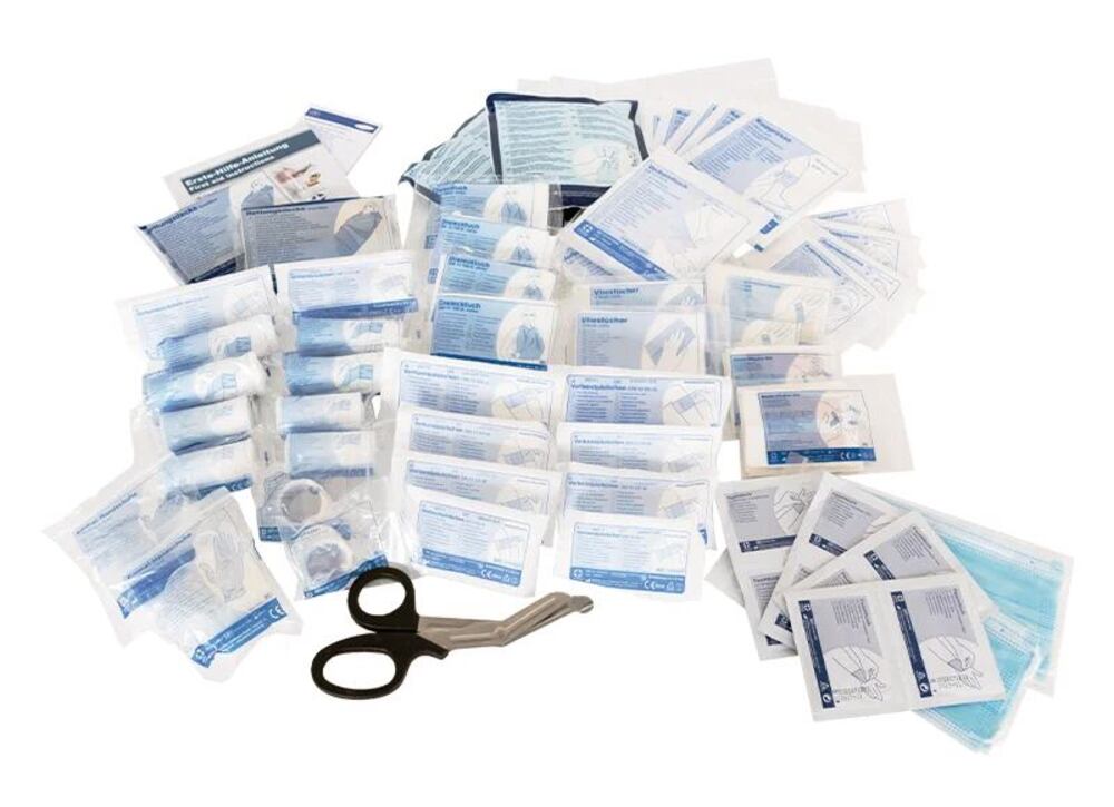 First aid refill packs, acc. to DIN 13 169, 1 set - Luminix Health