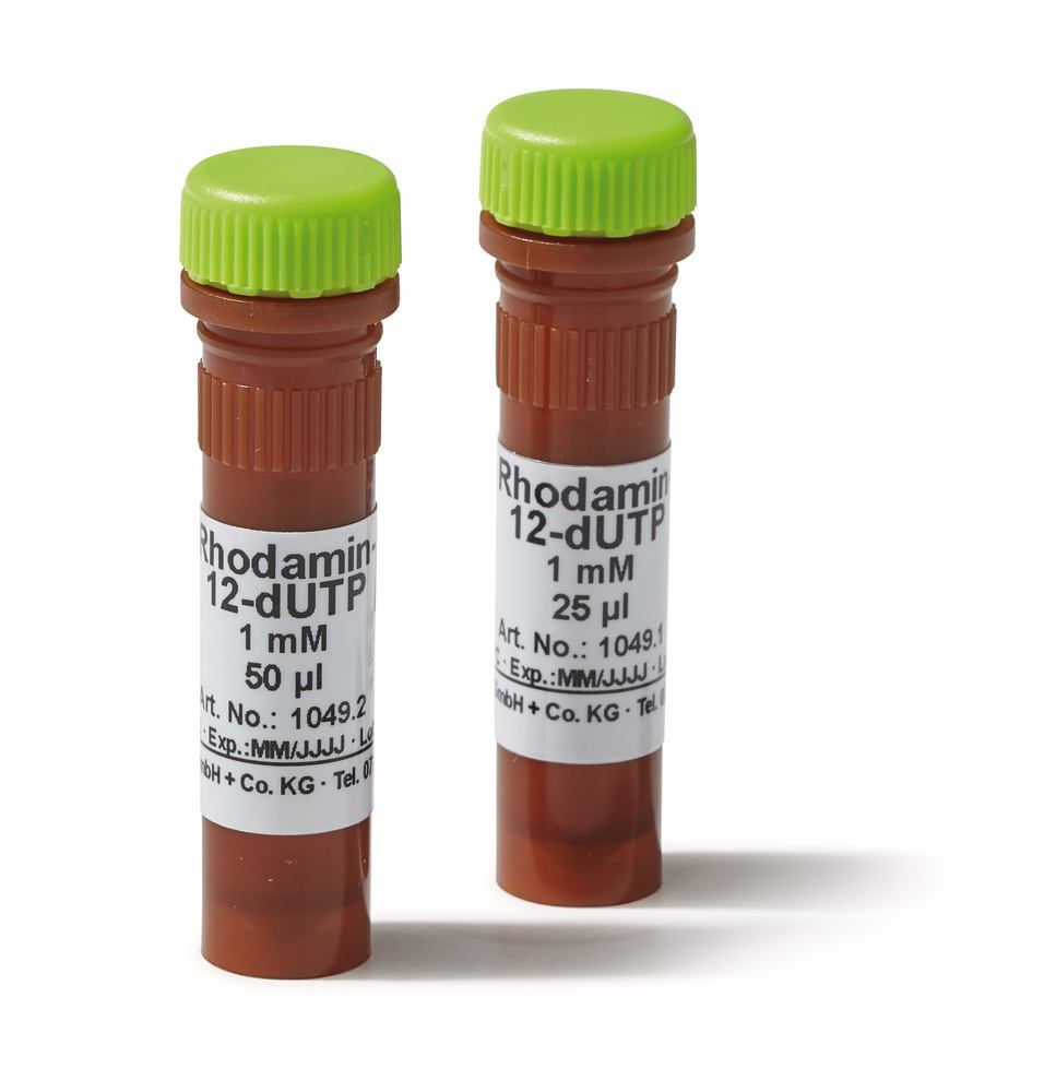 Rhodamine-12-dUTP, min. 95 %, 1 mM solution, 25 µl, plastic - Luminix Health