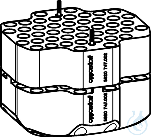Adapter 1.5-2mL tubes S-4xUniversal-L - Luminix Health