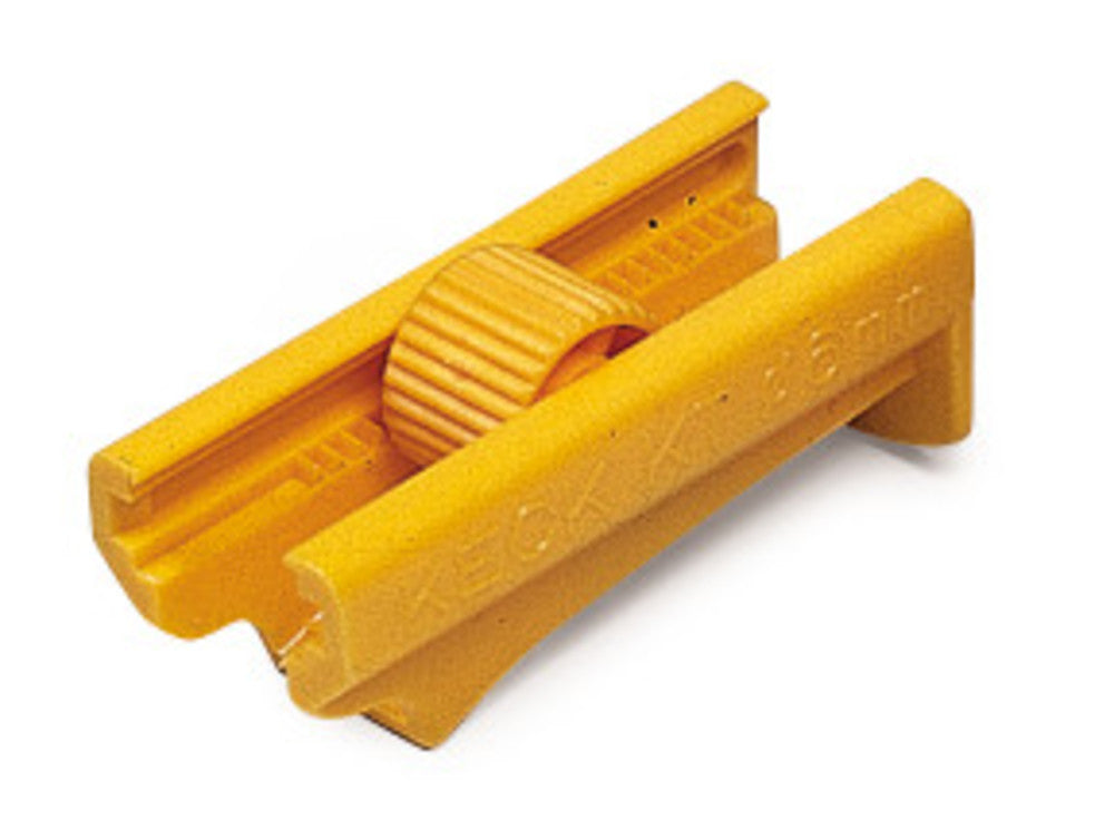 Rotilabo®-tube clamps, polyester, yellow, for hose up to Ø 6 mm, 12 unit(s) - Luminix Health