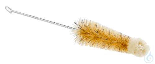 Brush for conical centrifuge tubes