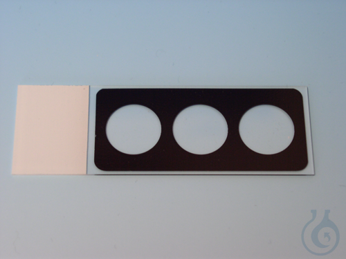 Immunofluorescent printed slides 3 circles ca. 14 mm Ø - Luminix Health