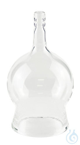 Cupping glasses, hand blown, CE with olive, without bulb ca. 3,5 cm Ø