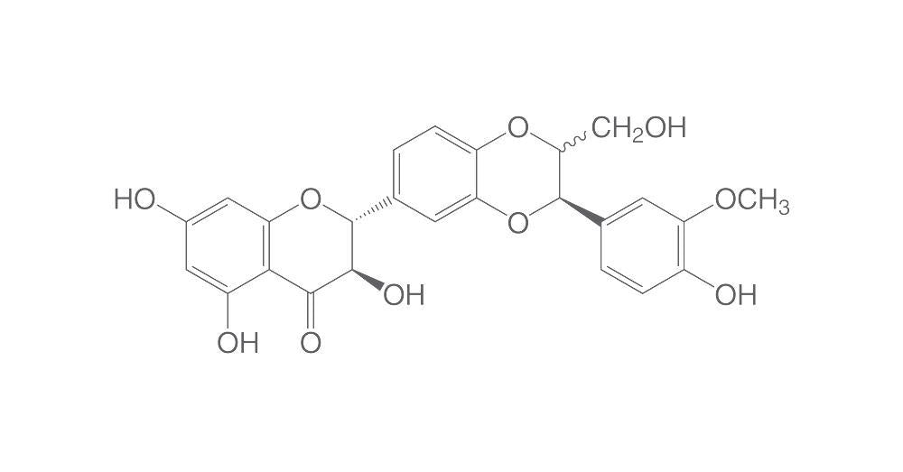 Silybin, ROTICHROM® HPLC, 50 mg, glass - Luminix Health