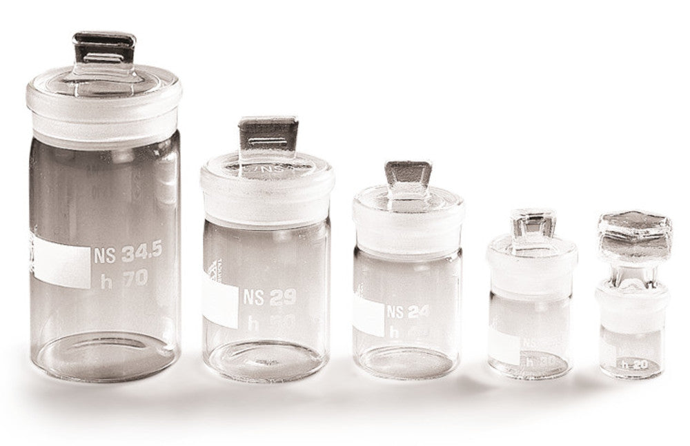 Rotilabo®-weighing bottles assortment, 5 pieces, one of each size, 1 set - Luminix Health