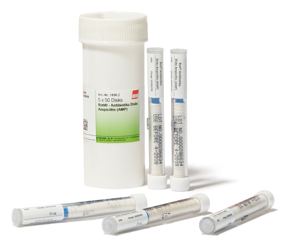 ROTI®Antibiotic Discs Rifampicin (RIF), 5 µg, for microbiology, 50 unit(s) - Luminix Health