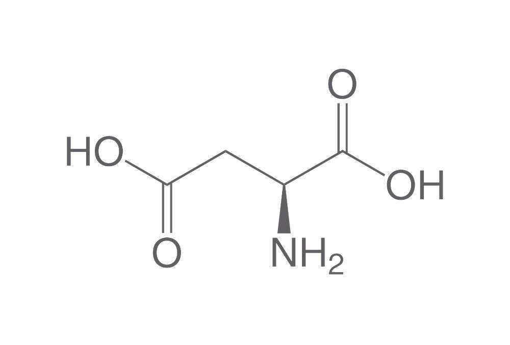 L-Aspartic acid, min. 99 %, CELLPURE®, 25 g, plastic - Luminix Health