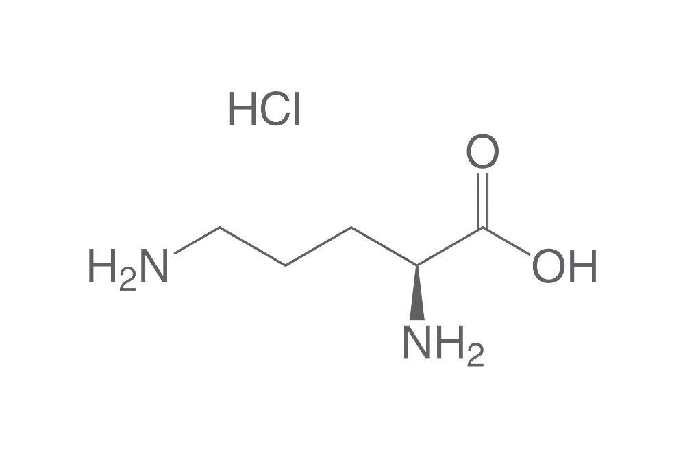 L-Ornithin monohydrochloride, min. 99 %, CELLPURE®, 25 g, plastic - Luminix Health