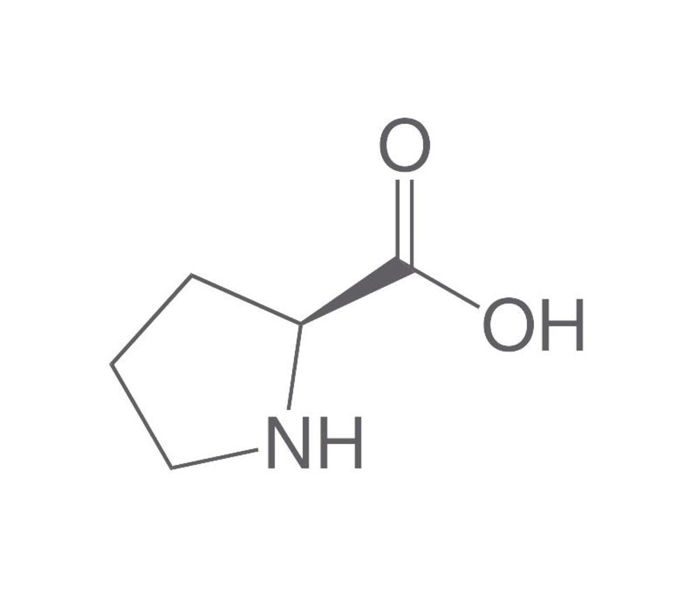 L-Proline, min. 98,5 %, CELLPURE®, 25 g, plastic - Luminix Health