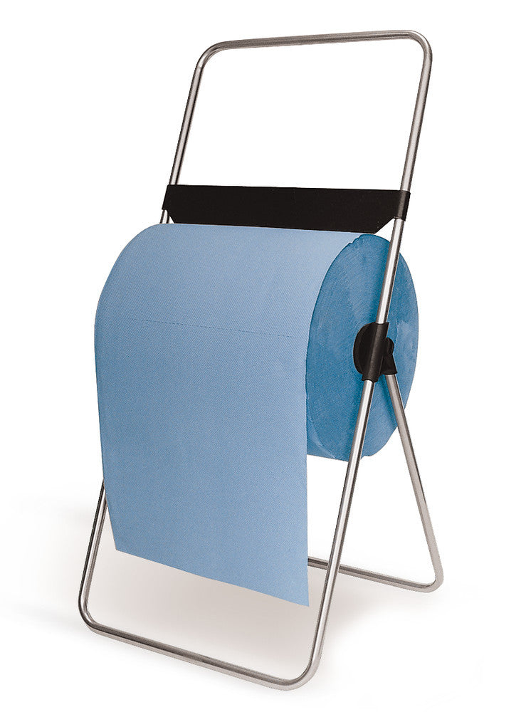 Rotizell®-roll-off stand, silver, W44xH97xD38cm, max. width 34cm, 1 unit(s) - Luminix Health