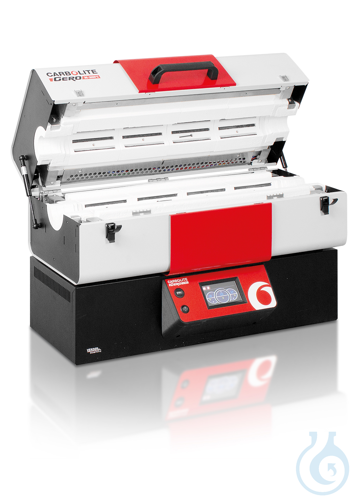 Medium 3-zone split tube furnace 12/125/600 CC-T1 Touchscreen Controller (3 Zone