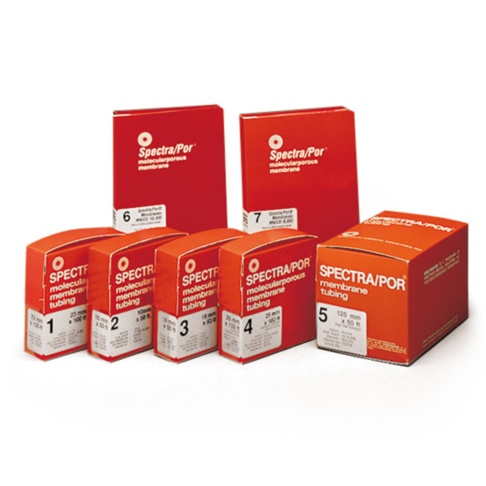 Spectra/Por® 2, dialysis membrane, MWCO 12000 - 14000, width 10 mm, 1 unit(s) - Luminix Health