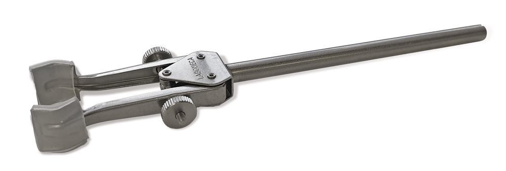 Stainless steel stand clamp 18/10, Adjustable, clamping width, 8-30 mm - Luminix Health