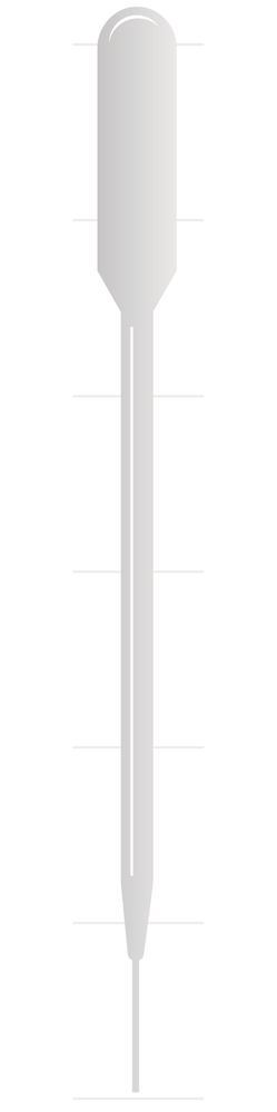 Pasteur pipettes ungraduated, 4 ml, fine tip (extended), 500 unit(s) - Luminix Health